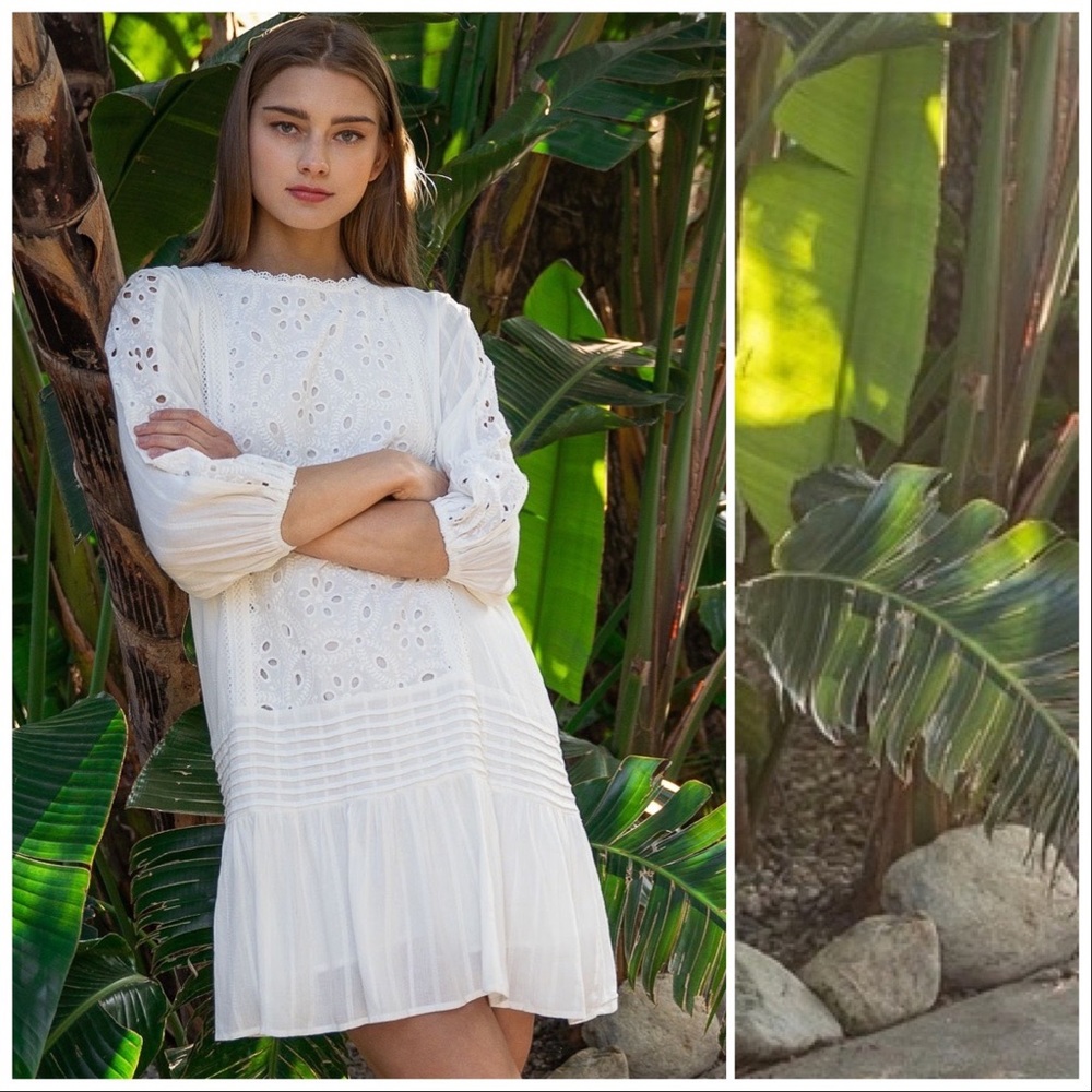 Eye-Let You Wear Me Woven Lace Dress - Picture 6 of 16